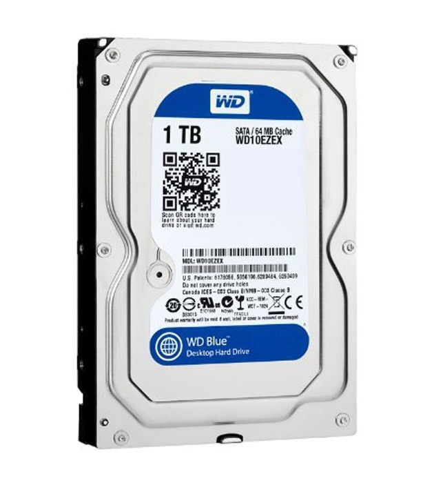 DISCOS DURO 1TB WESTERN DIGITAL BLUE  3.5 SATA 6 WD10EZEX