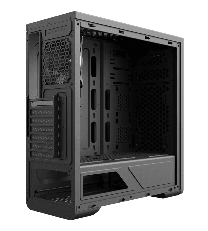 GABINETE GAMER GAMEMAX SHINE G517 RGB ATX, MATX, ITX VENTANA DE VIDRIO